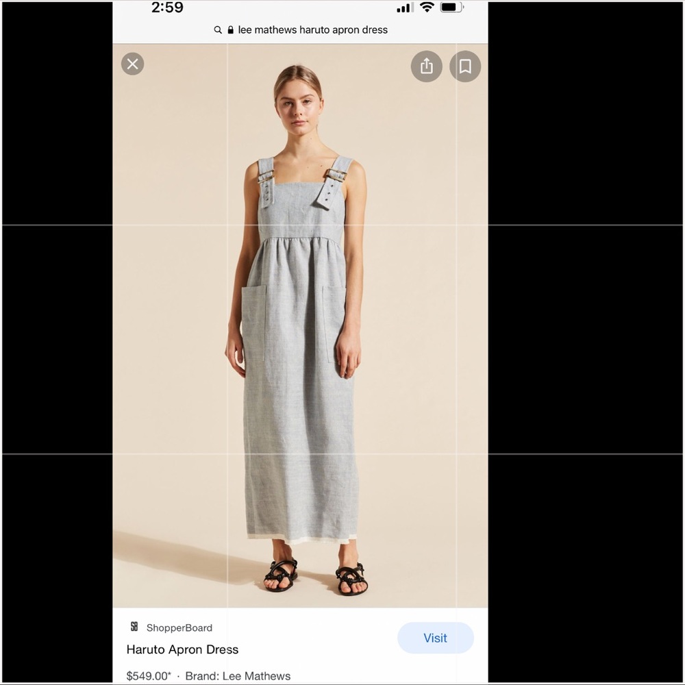 Lee Mathews size 2 dress